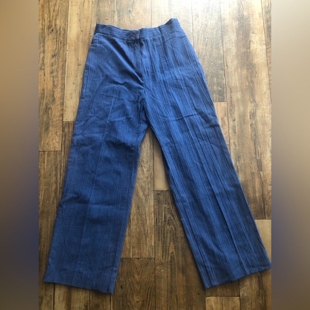 Womens Vintage Take 1 Pants Medium 26.5” Inseam High Waist Dress Flare Leg* Read